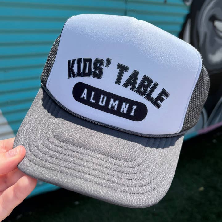 Kid’s Table Alumni Trucker Cap (Multiple Color Options) for wholesale by Turquoise & Tequila