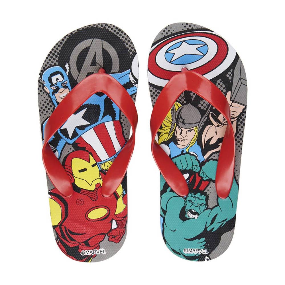 Evidence - Wholesale Slippers - Kids - Avengers Kids Flip-Flop Slippers_28-290