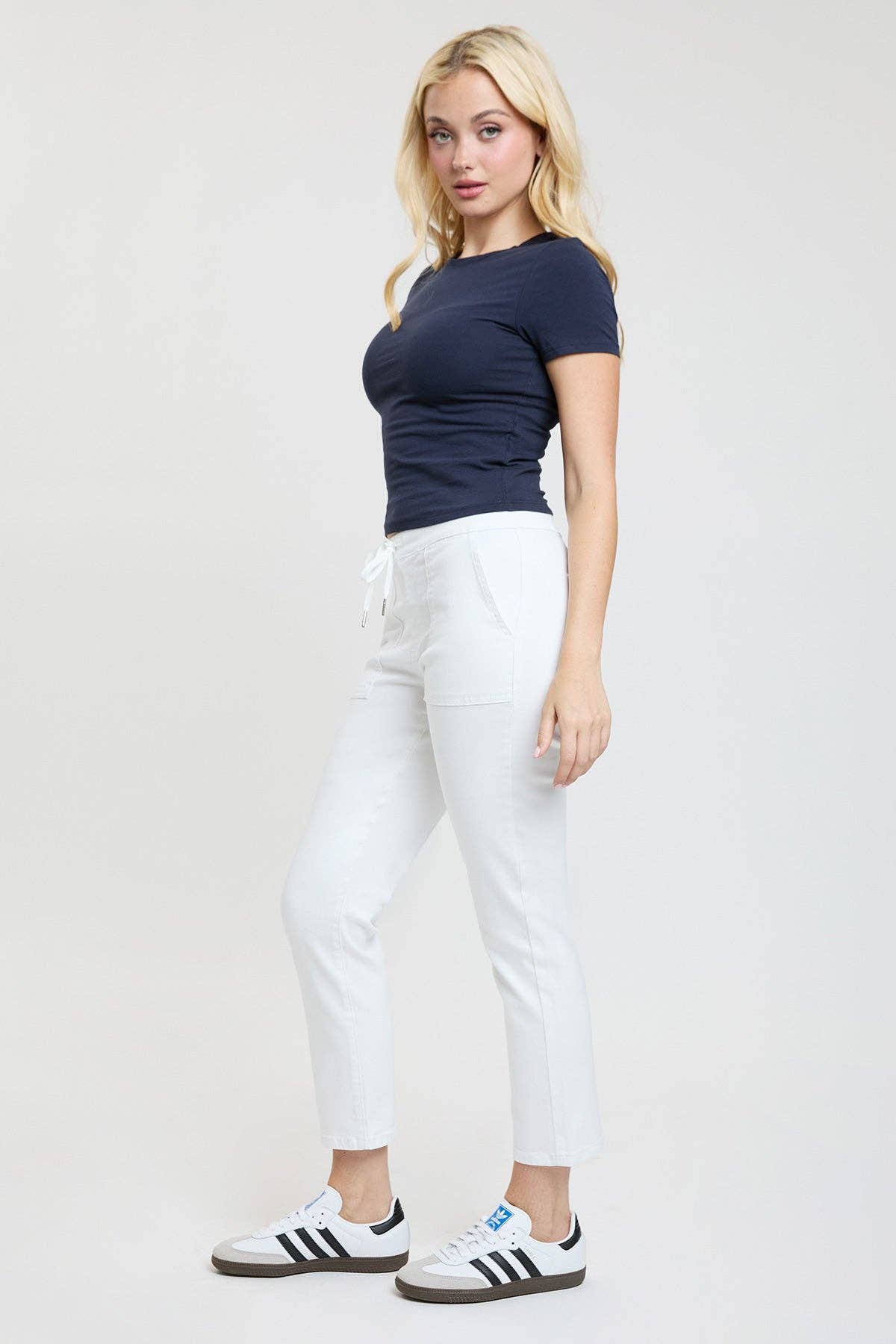 YMI - Wholesale Lounge Sweatpants/Joggers - Women's - High Rise Pull On Straight Leg Jogger- P05260724