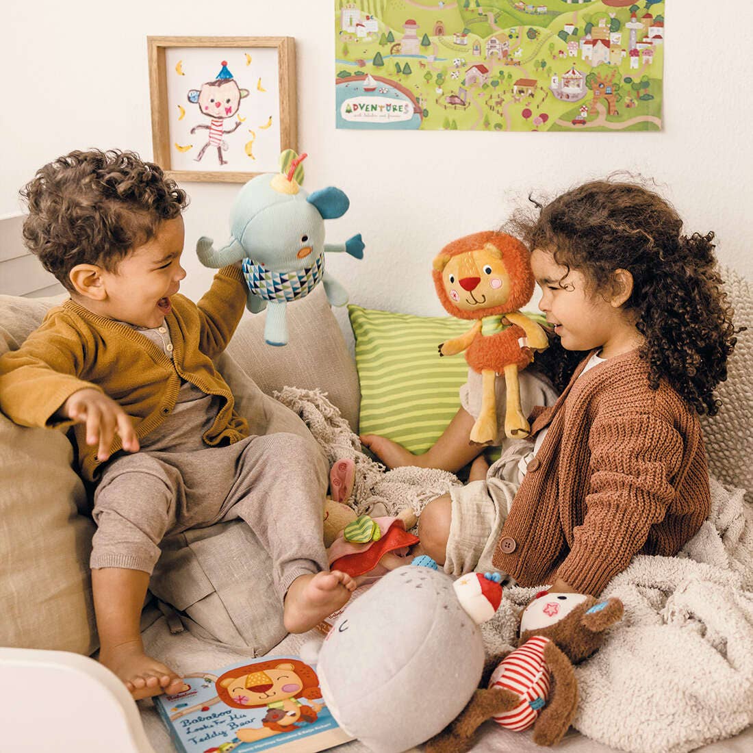 Bababoo and friends® - Wholesale Stuffed/Plush Toy - Kids & Baby - Yuki Best Friend Plush Character [0+ Months]2