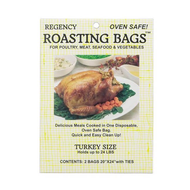 Regency Roasting Bag With Ties, Set Of 2 for wholesale by HIC - Harold Import Co.