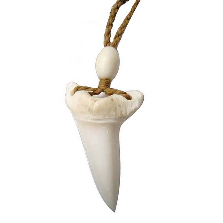 Hawaiian Genuine Shark Teeth Necklace, Genuine Shark Teeth Necklace, N9125A Paradise Treasures Jewelry for wholesale by Paradise Treasures Jewelry
