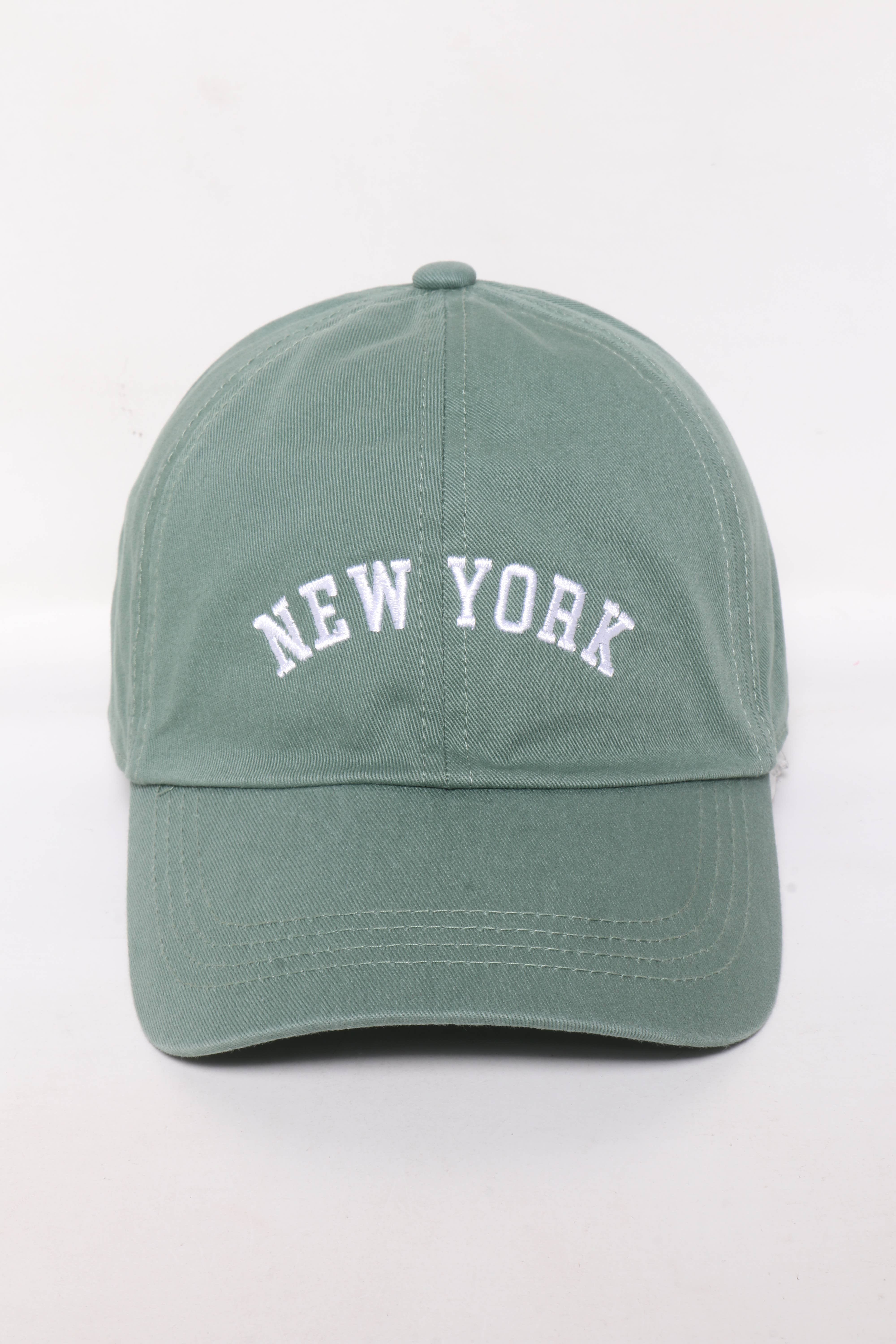 David And Young - Wholesale Baseball Cap - Women's - New York Solid Cotton Hat.9
