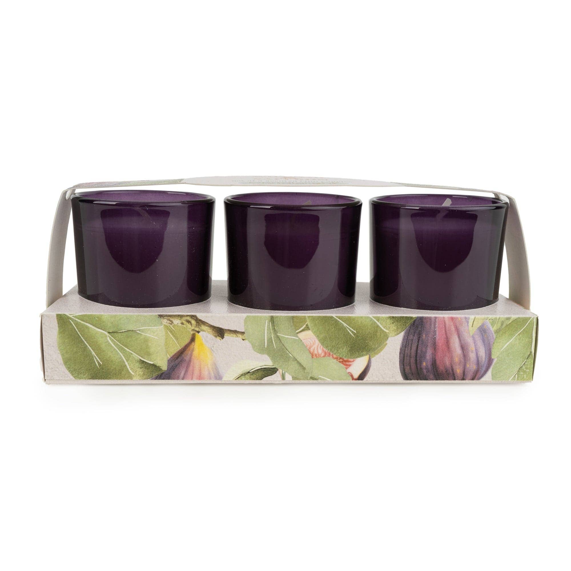 Candlelight Products Ltd – wholesale Votive candle – Set of 3 Votive Candles - Wild Fig & Saffron 6pk1