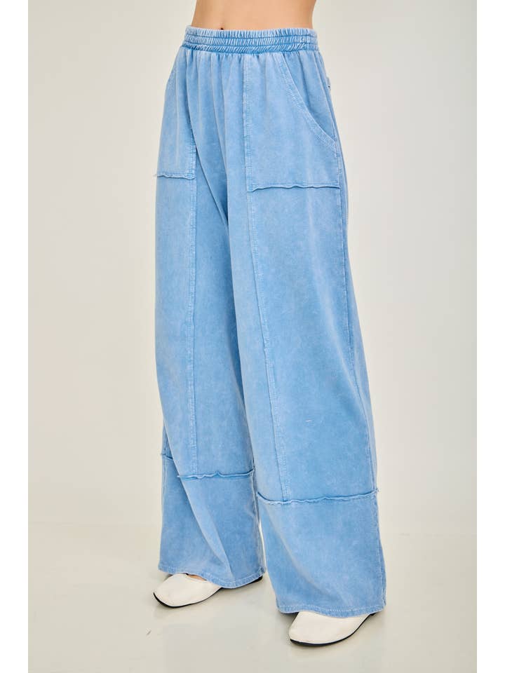 J.Her - Wholesale Pants - Women's - Mineral Washed Everyday Everywhere Terry pants HP68667