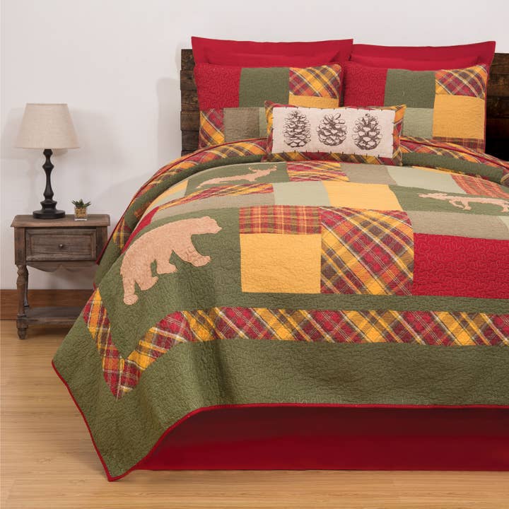 SALE Buckley Cabin Quilt Set for wholesale by C&F Home