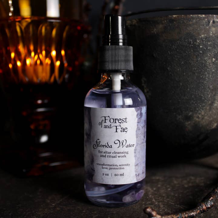 of Forest and Fae - Wholesale Meditation Supplies - Botanical Florida Water • Crystal Infused • Witchcraft