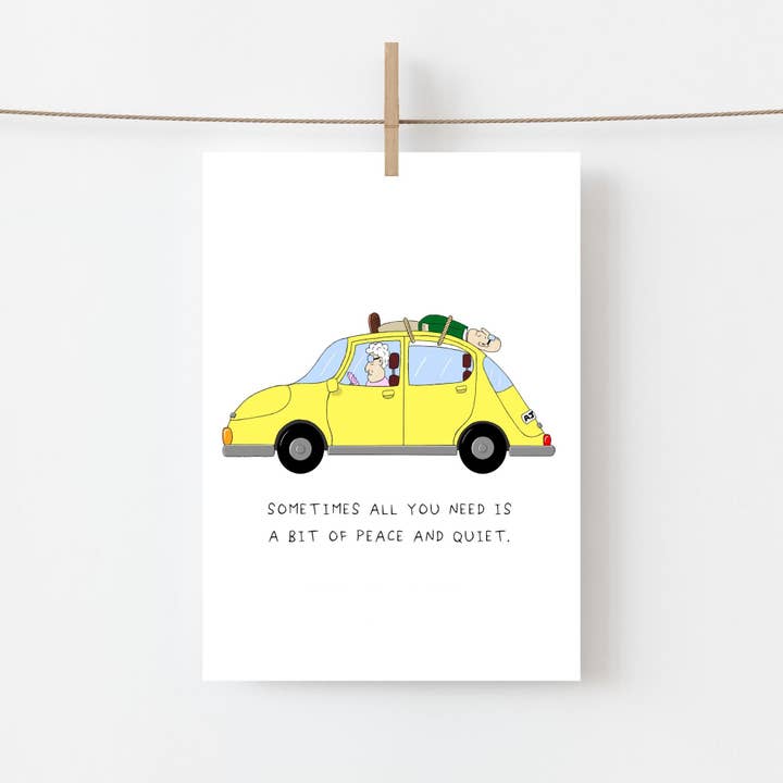 Biglietto di Auguri Pace e Tranquillità per la vendita all'ingrosso da parte di AJS STUDIOS