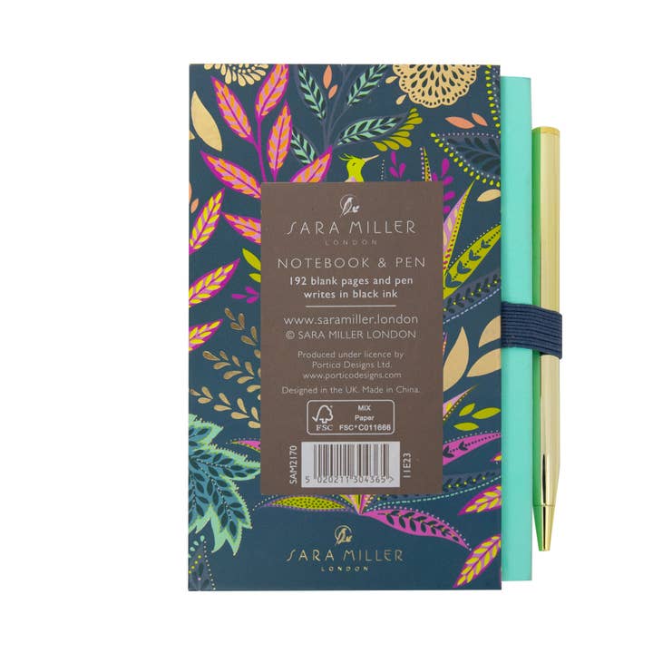 Portico Designs - Vendita all'ingrosso Quaderni - Mini taccuino con penna Sara Miller Savannah