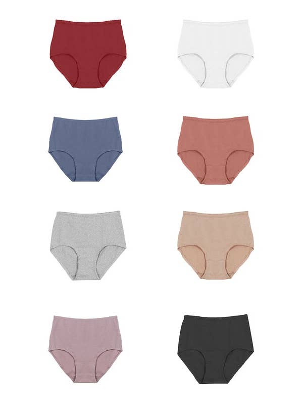 Assorted Color Youmita Smooth Soft Stretchy Fabric Panty YM-7071-PTY-C05 for wholesale on Faire