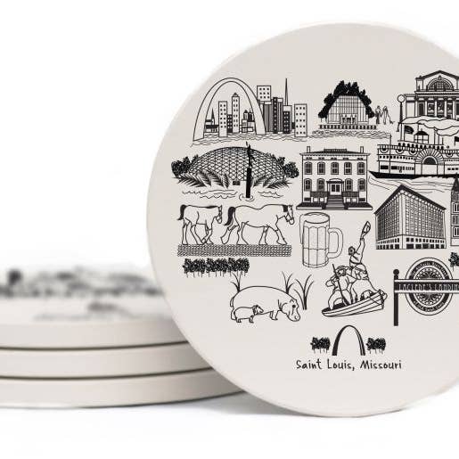The Dish - Wholesale Coasters - St Louis Coaster