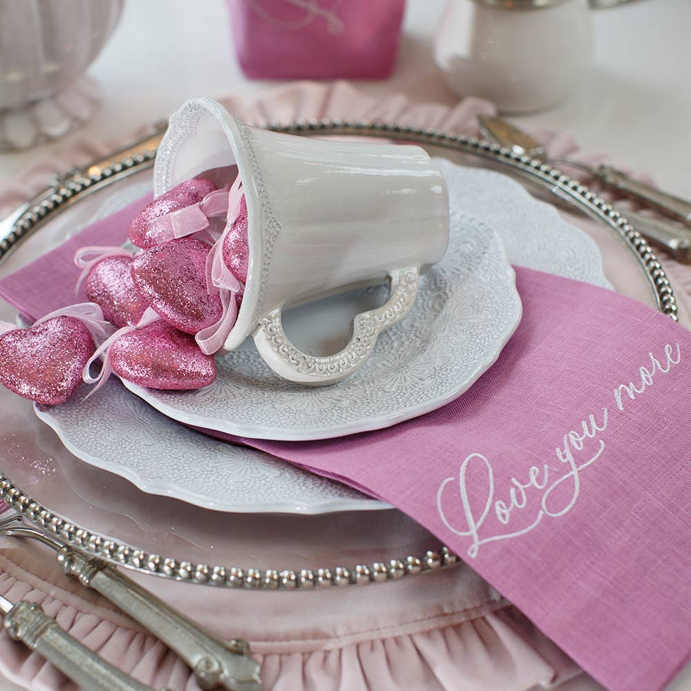 Arte Italica & Crown Linen Designs - Wholesale Coffee Mug - Merletto Antique Mug3