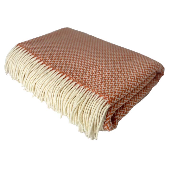 Bronte Moon - Wholesale Throw Blanket - Ballintyre Range - Merino Lambswool Throw - Made in Scotland
