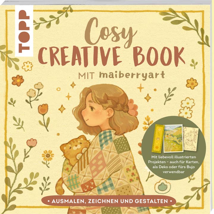 frechverlag TOPP & BusseSeewald – Großhandel Mal- & Aktivitätsbuch – Erwachsene – Cosy Creative Book Mit Maiberryart