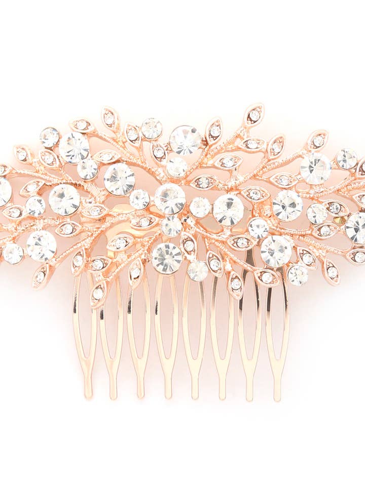 RHINESTONE HAIR COMB HF79-41102 for wholesale by anbfashion