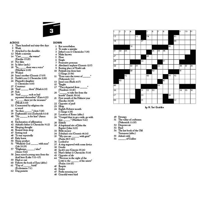 Barbour Publishing, Inc. - Wholesale Book - Adult - Jumbo Bible Crossword Fun