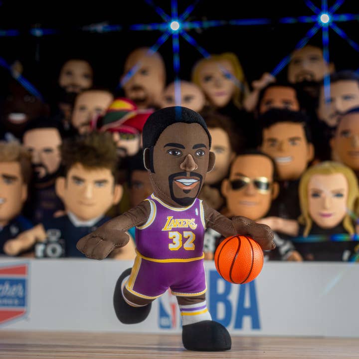 Uncanny Brands - Wholesale Stuffed/Plush Toy - Kids & Baby - Bleacher Creatures LA Lakers Magic Johnson 10" Plush Figure