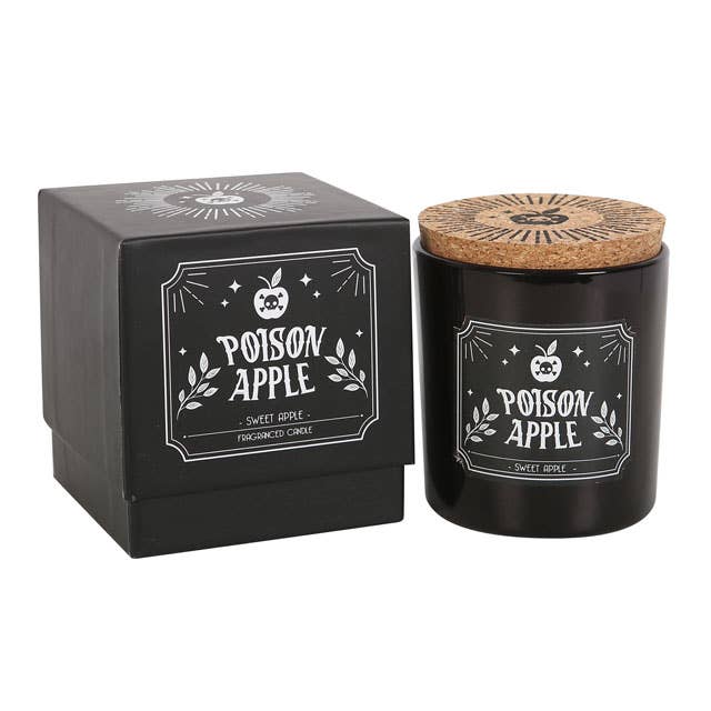 Something Different Wholesale - Wholesale Jar/Filled Candle - Poison Apple Sweet Apple Gothic Candle