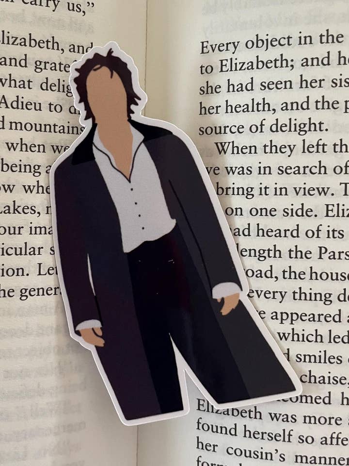 Pride And Prejudice Mr. Darcy Sticker for wholesale by Steele Creative Co