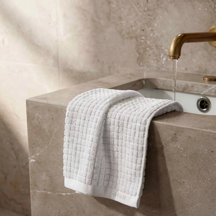 Onsen - Wholesale Hand Towel - Sculpted Terry Hand Towel Set2