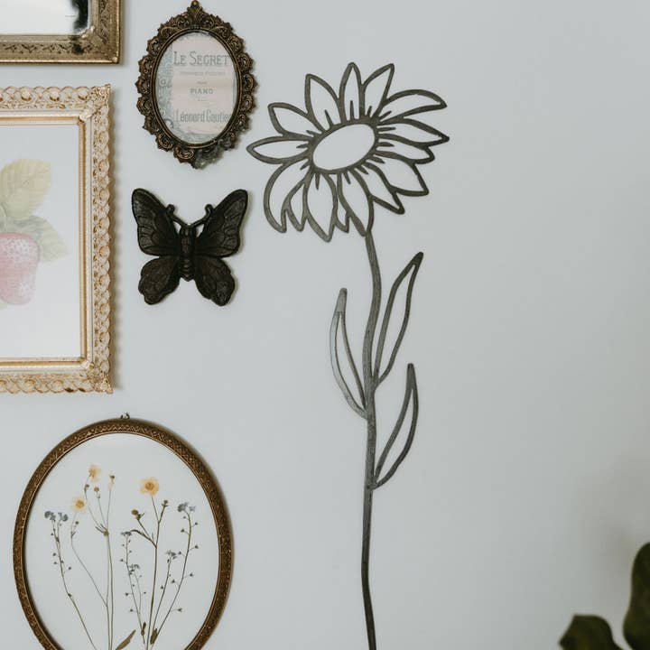 Keystone Steel Co. - Wholesale Wall Accent - Sunflower Flower Wall Decor1
