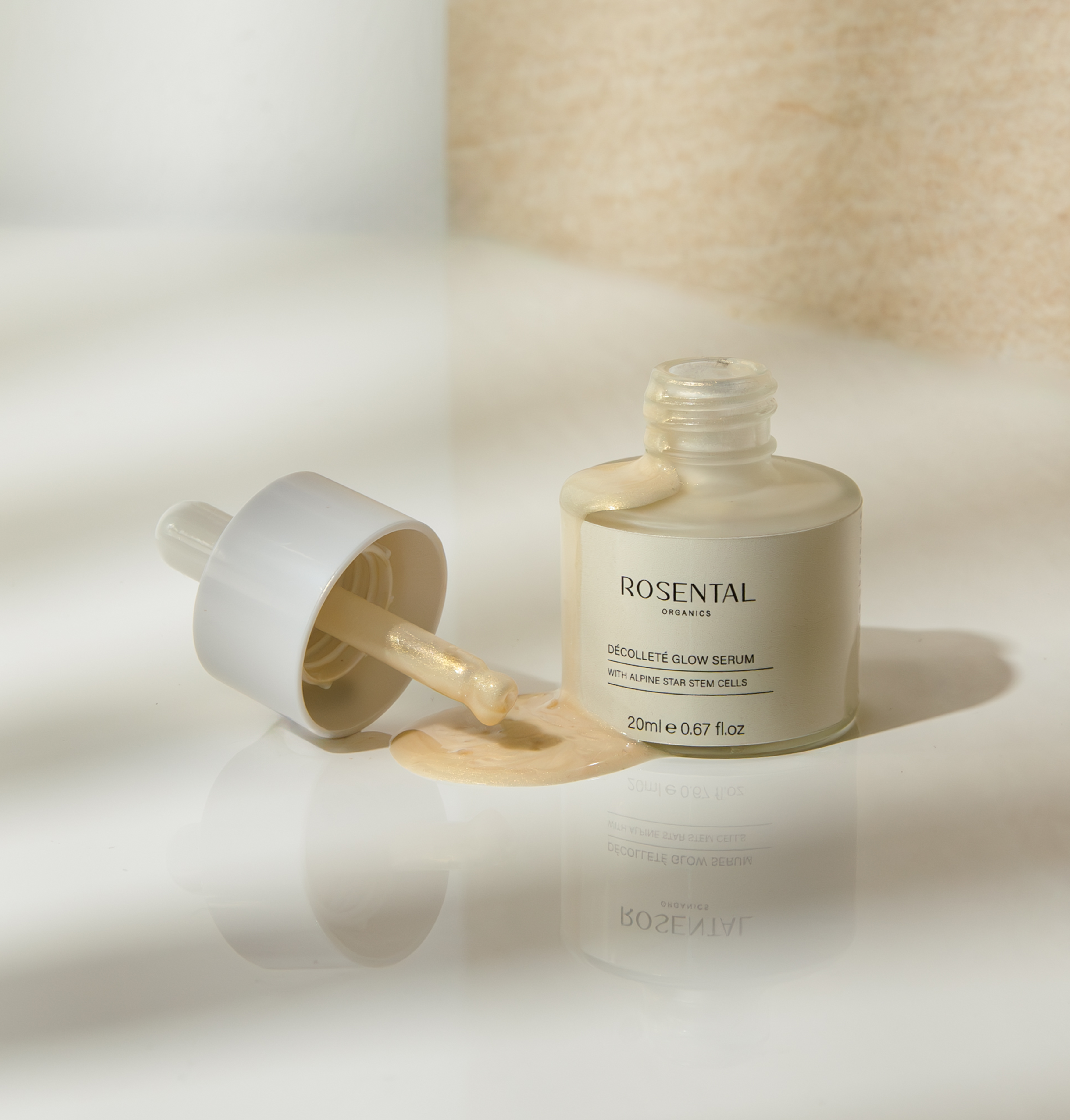 Rosental Organics - Vente Concentré/sérum pour le visage - Sérum éclat Décolleté | aux cellules souches d’étoile alpine7