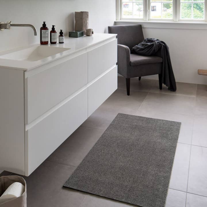 TICA COPENHAGEN ApS – wholesale Runner rug – FLOOR MAT 67 x 150 CM - UNI COLOUR/GREY