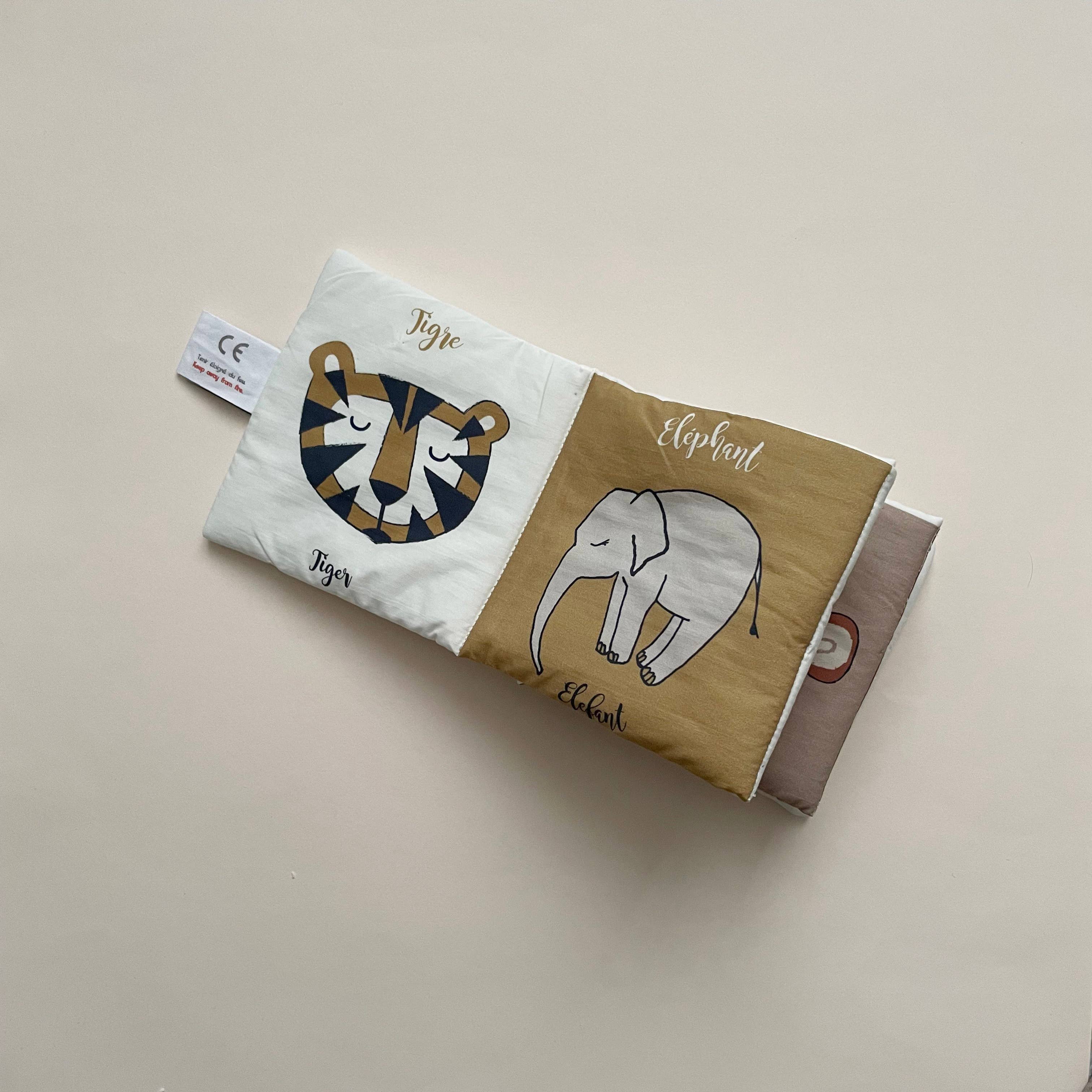 Carotte & Cie – wholesale Baby and toddler book (0–2) – Savannah Animals awakening book7