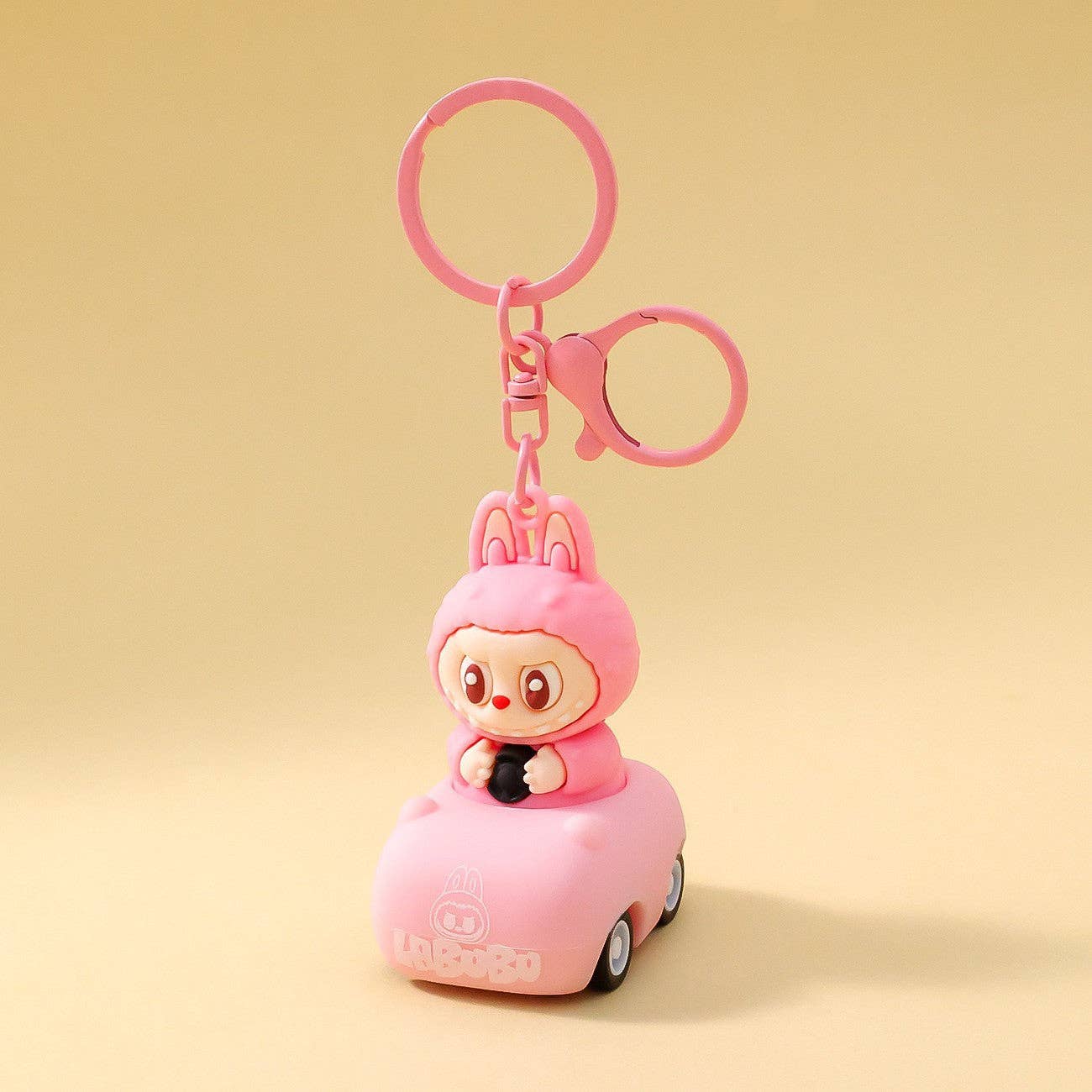Little Trendy - Wholesale Keychain - Kids - Driving little monster cartoon keychain pendant gift