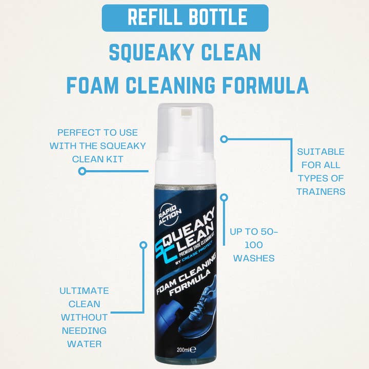 Crease Protect - Wholesale Shoe polish – Unisex - Foam Cleaning Formula Replacement - For Squeaky Clean Shoe C2