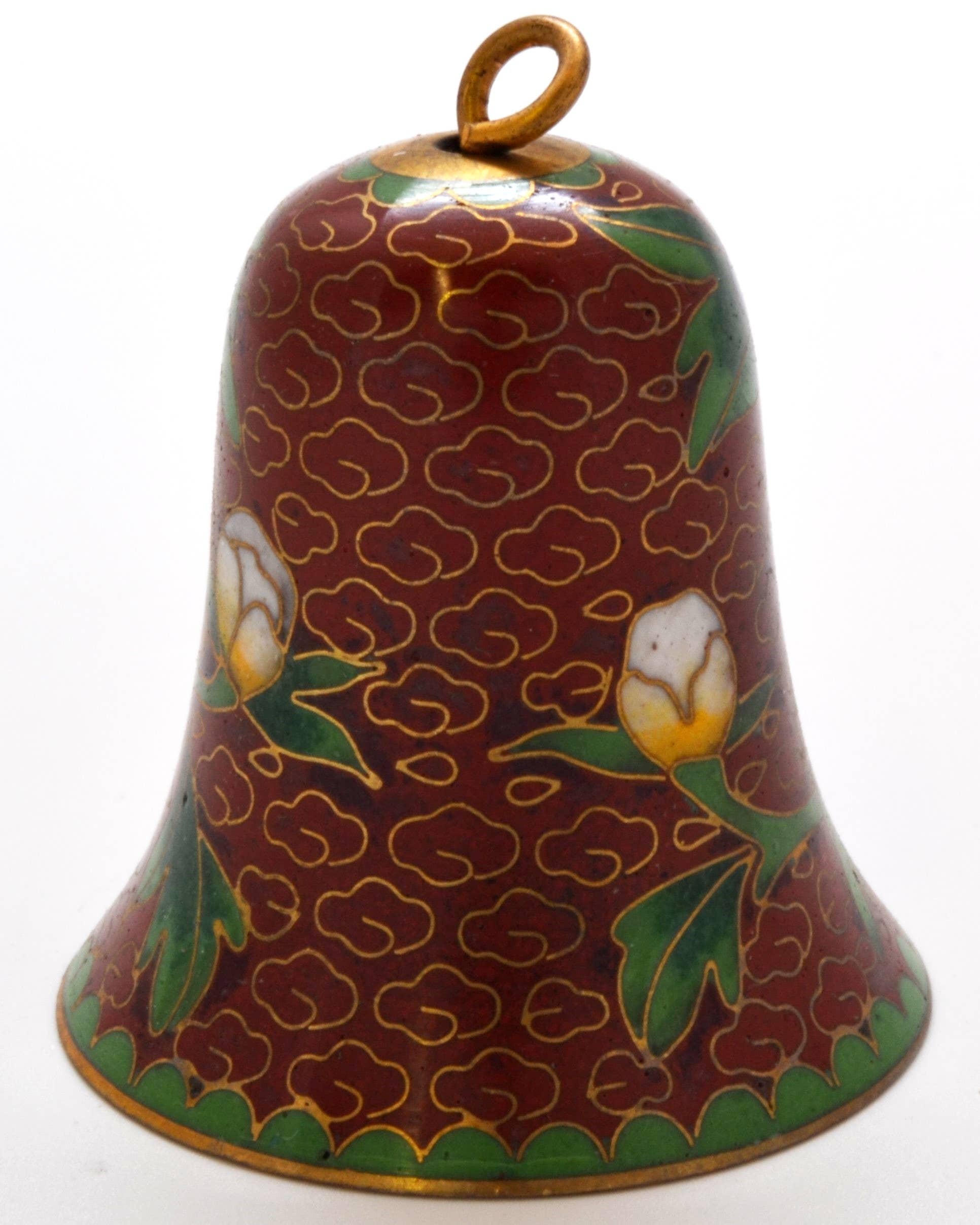 Ciel Collectables - Wholesale Ornament - Vintage Cloisonne Bell Ornament. Hand Crafted with Enamel 1