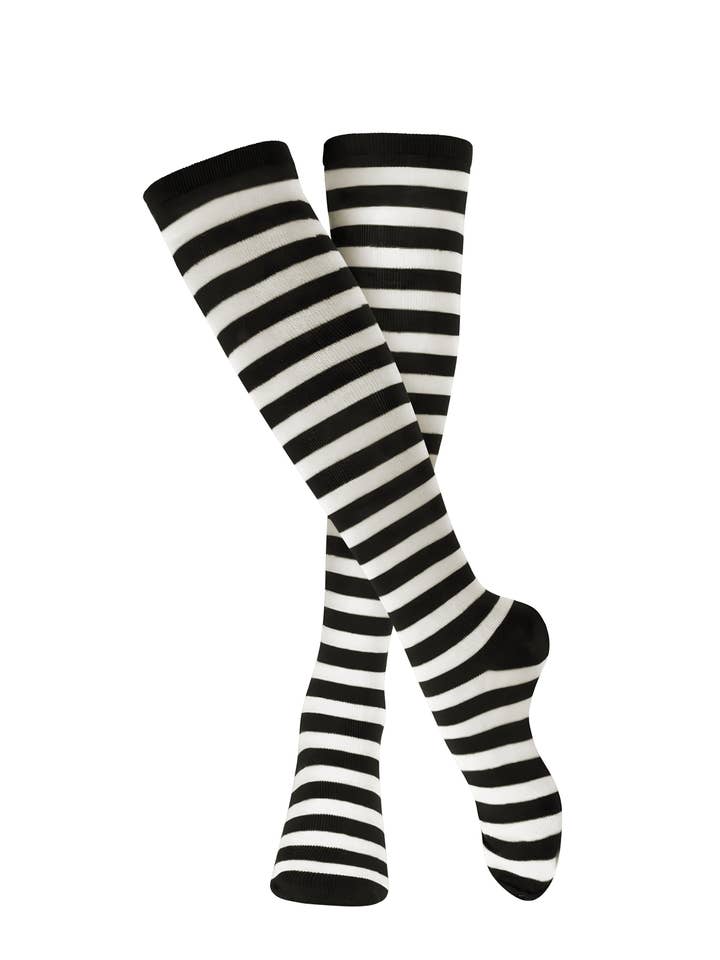 Striped Knee Socks for Adults Costume Accessory for wholesale by Dress Up America