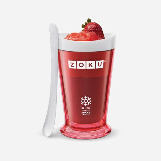 Bouteille Rouge Flip Gulp pour enfants - Zoku