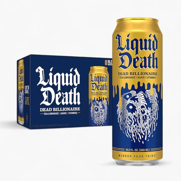 L&F Universal Goods – Großhandel Eistee – Flüssiger Tod Toter Milliardär Aromatisierter Eistee 12 Dosen0