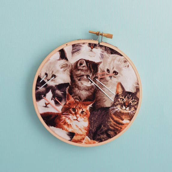 Bordado à Mão de Gatos Laser por atacado de Real Swanky