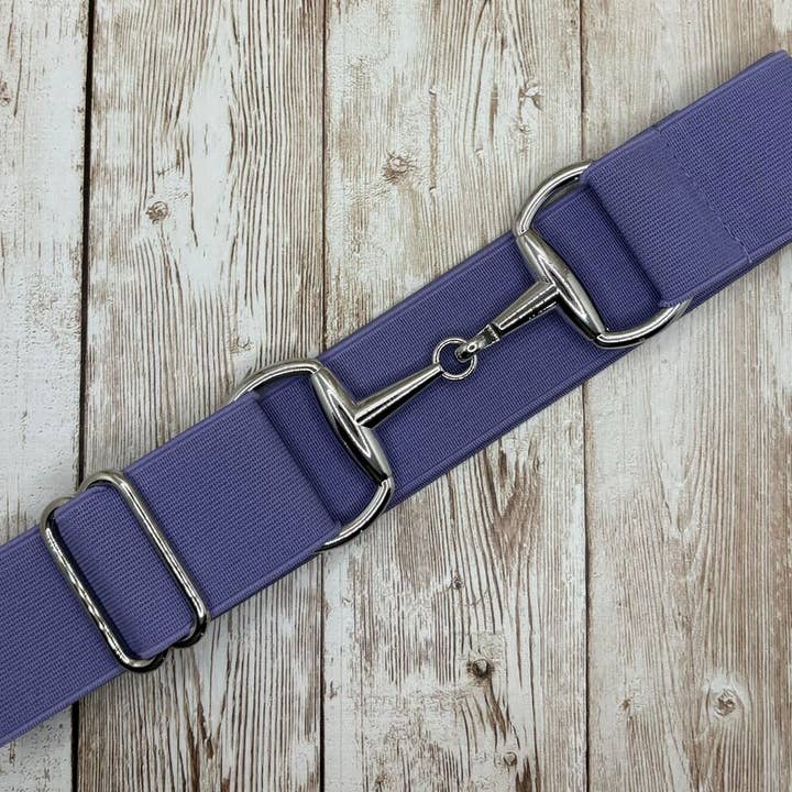 1.5" Elastisk Elastisk Bitspændebælte - Massiv Lavendel for engroshandel hos Benny Bows