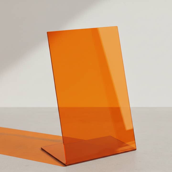 Signs and Mirrors - Wholesale Retailer Display Stand/Case - #027 - Transparent Acrylic Table Top Stand7