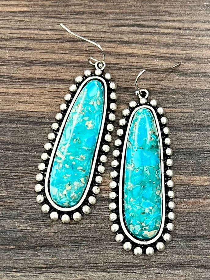 724775, Boucles d'oreilles en pierres précieuses pour la vente par ISAC Trading Inc