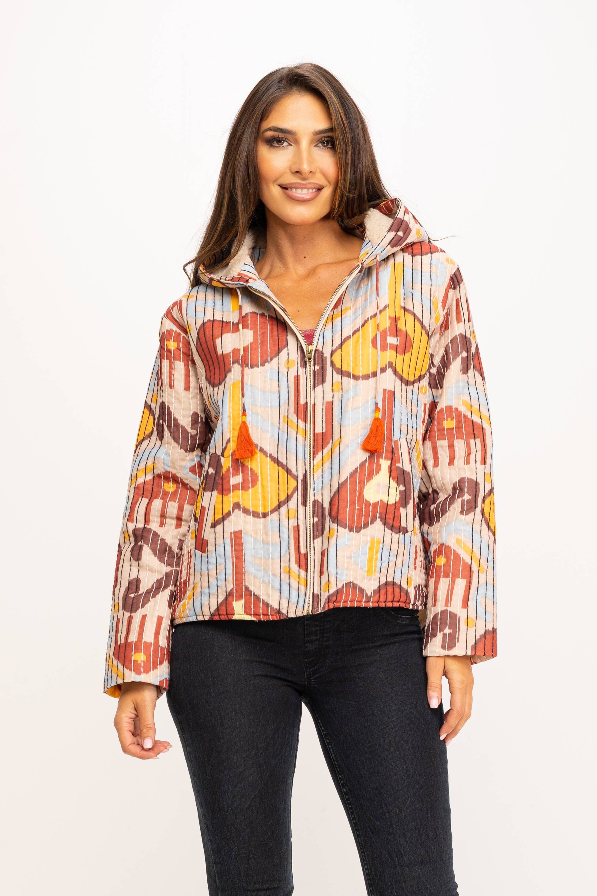 Peace & Love (CALAO IMPORT EXPORT S.L.) - Wholesale Jacket - Women's - IC1022CH Jacket5