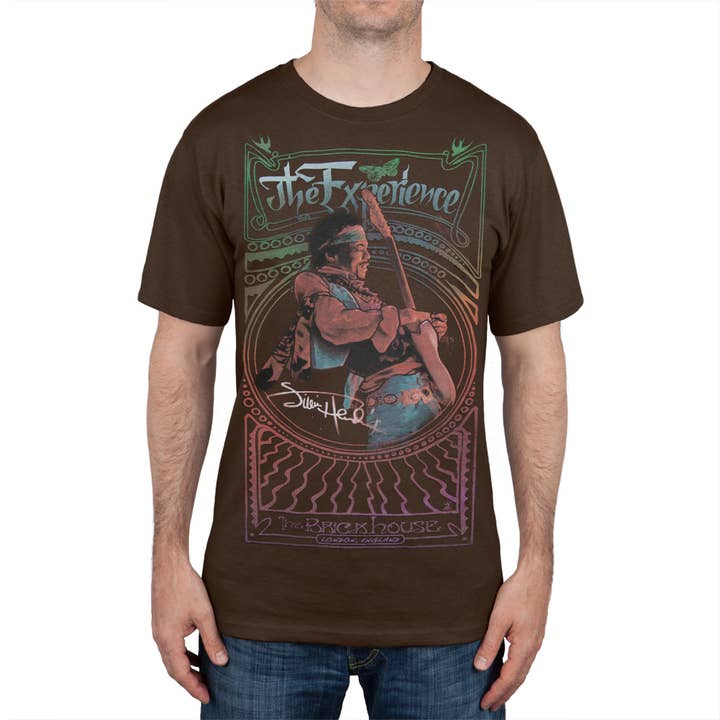 Official Store - Wholesale T-Shirt (Graphic) - Men's - Jimi Hendrix - The Brickhouse Men's T Shirt