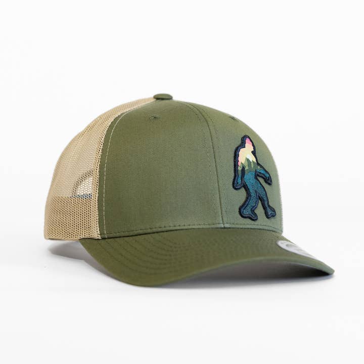 Squatchy - Vente Casquette de camionneur – unisexe - Casquette de camionneur Aventure Sasquatch2