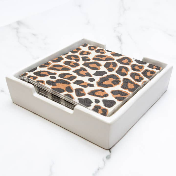 The Royal Standard – Engroshandel Servietholder – Classic Cocktail Servietholder Hvid 5x52