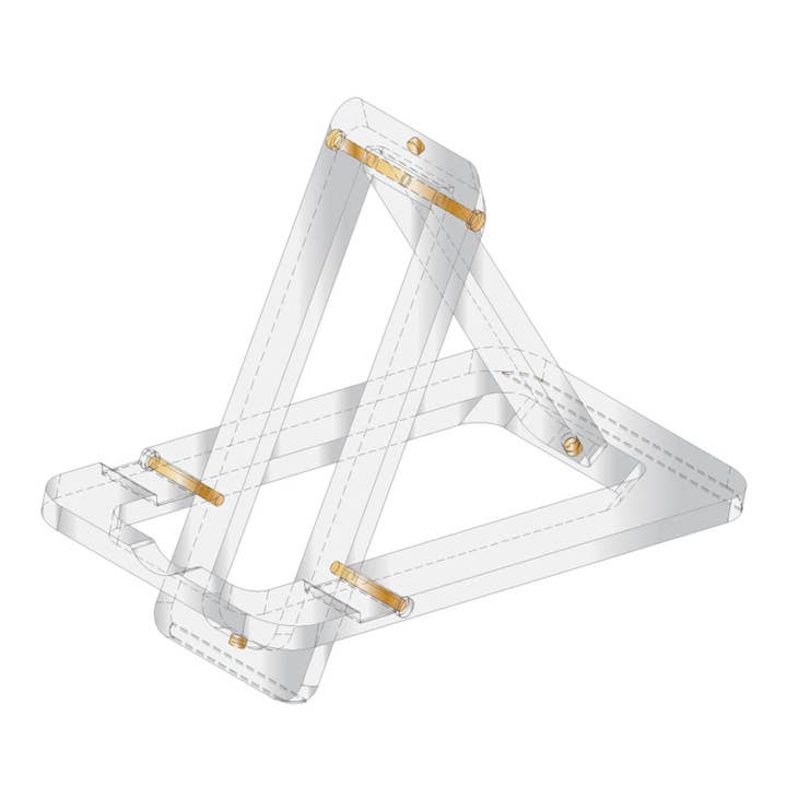 russell+hazel - Wholesale Easel - Acrylic Mobile Phone and Tablet Easel1