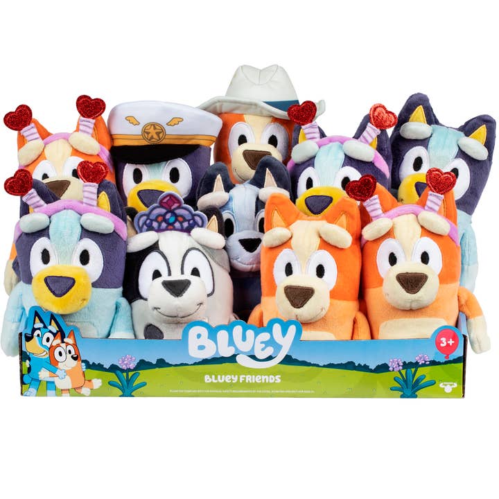 Moose Toys - Bluey Friends Mini Plush for wholesale by Toysmith