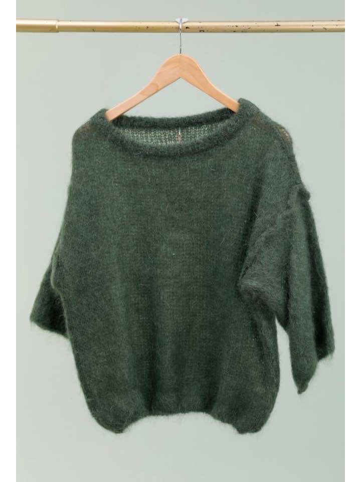 LÉA & LUC - Wholesale Knitted jumper – Women′s - Mohair sweater REF. 2157610