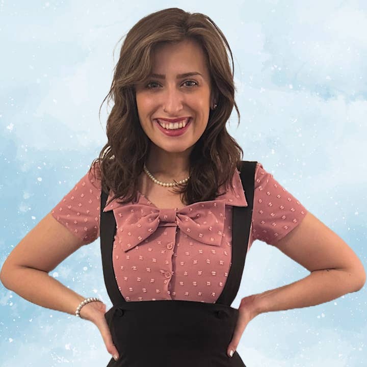 Tatyana Clothing - Wholesale Blouse - Women's - Bonnie Bow Blouse