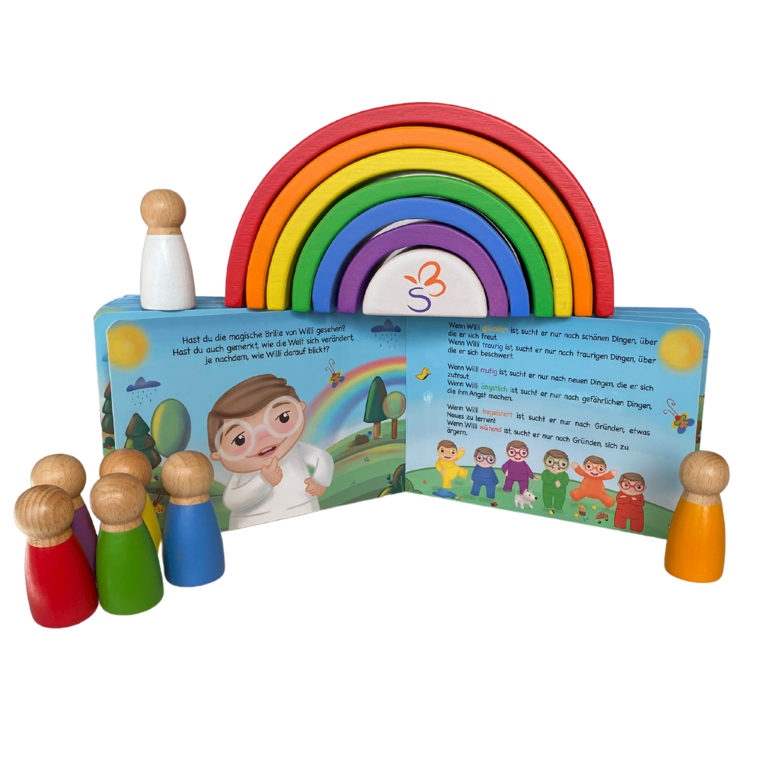 SCHMETTERLINE – wholesale Pre-school book (3–5) – book “Willi's magic glasses”6