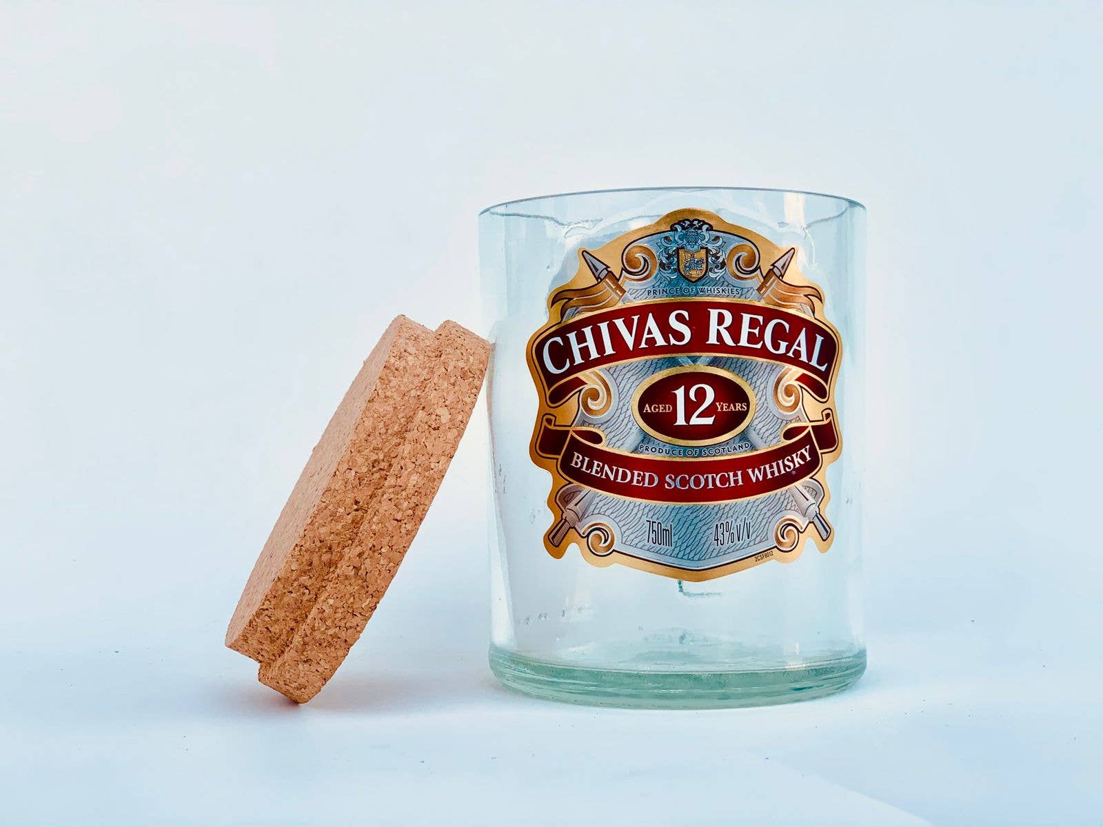 WAS A BOTTLE - Venta al por mayor Vaso/copa - Botella de cristal Chivas Regal de 12 años1