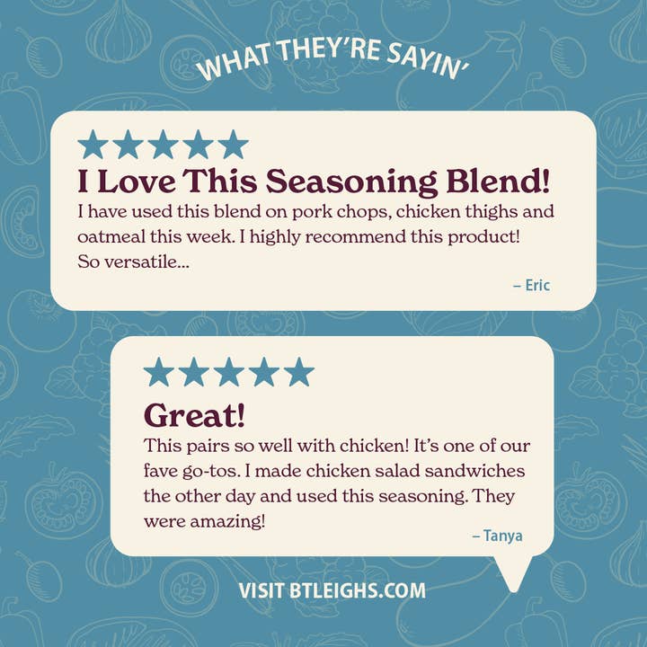 B.T. Leigh's Sauces & Rubs - Wholesale Dried spice mix - Somethin' For Autumn - Warm Apple Bourbon Spice Blend - 5 oz Bottle3