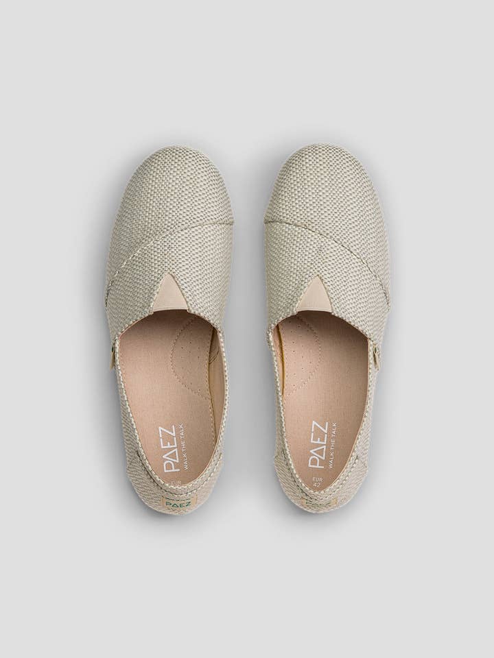 Paez - Vente Baskets à enfiler – homme - BEURRE DE PANAMA CLASSIQUE - HOMME